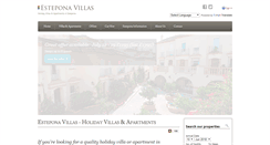 Desktop Screenshot of estepona-villas.com